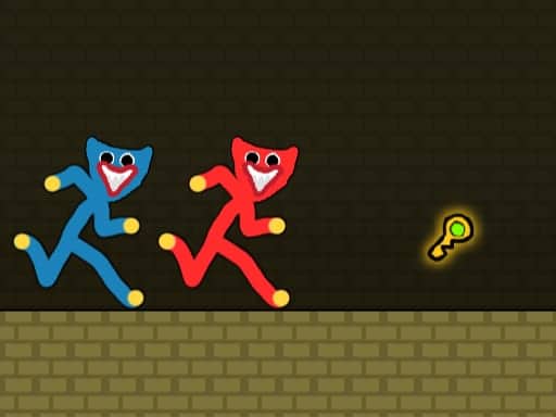 Capture d'écran de Red and Blue Stickman Huggy