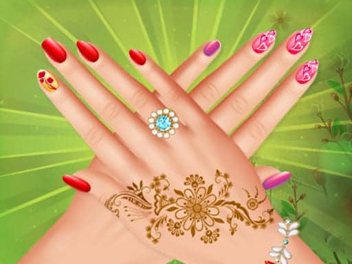 Capture d'écran de Spring Nail-Art