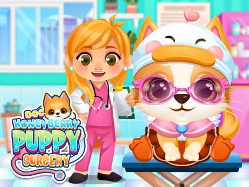 Capture d'écran de Doc HoneyBerry Puppy Surgery