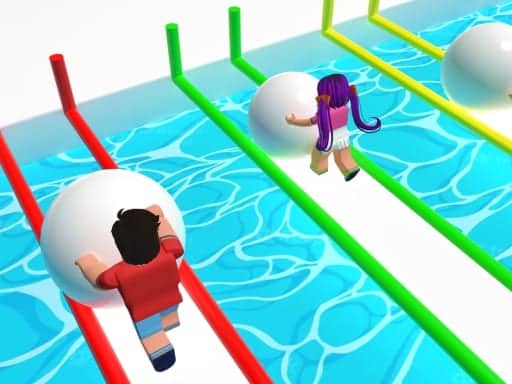 Capture d'écran de Snow Ball Racing Mutliplayer