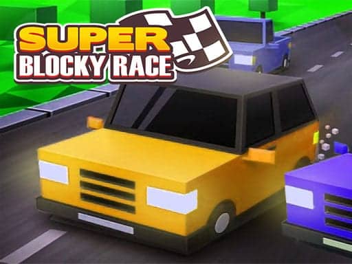 Capture d'écran de Super Blocky Race