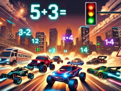 Capture d'écran de Mathematics Racing
