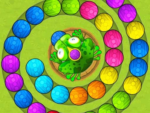 Capture d'écran de Frogtastic Marble Adventure