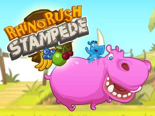 Capture d'écran de Rhino Rush Stampede