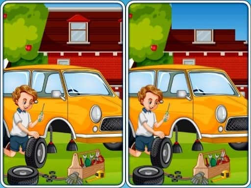 Capture d'écran de Car Garage Differences