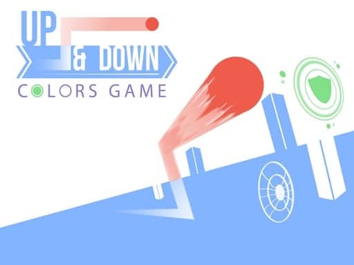 Capture d'écran de Up and Down Colors Game