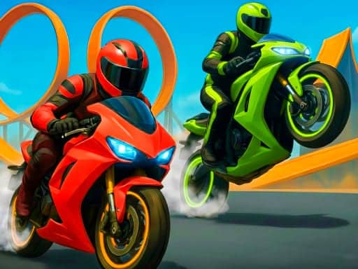 Capture d'écran de Crazy Bike Stunts PvP