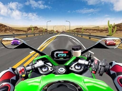 Capture d'écran de Moto Road Rash 3D 2