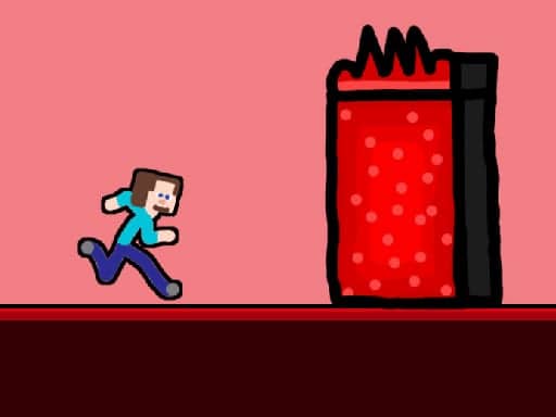 Capture d'écran de Steveman Lava World