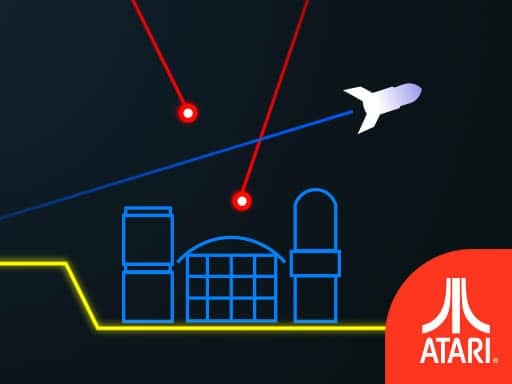 Capture d'écran de Atari Missile Command