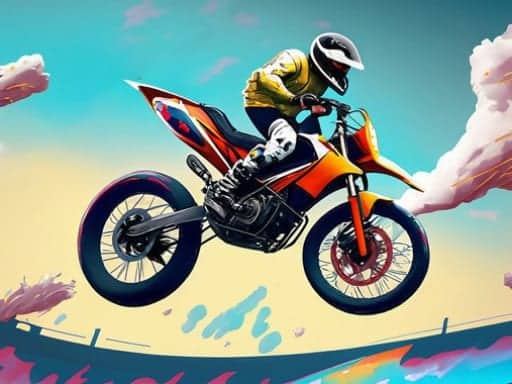 Capture d'écran de Bike jump