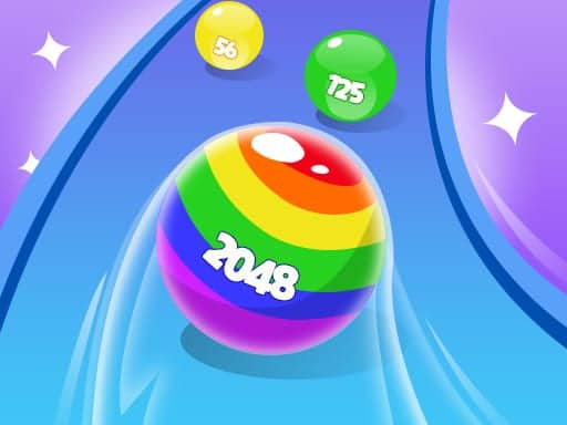 Capture d'écran de 2048 Run Gorgeous Balls