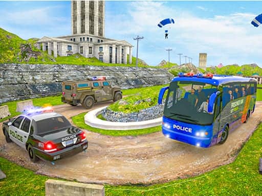 Capture d'écran de Jail Prison Van Police Game