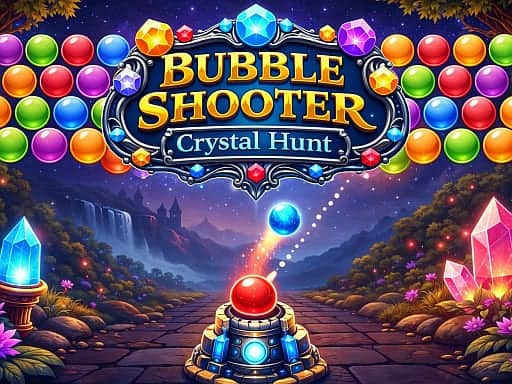 Capture d'écran de Bubble Shooter Crystal Hunt