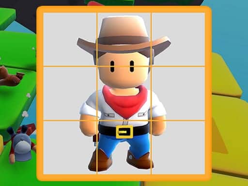 Capture d'écran de Stumble Boys Sliding Puzzle