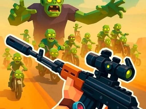 Capture d'écran de Zombie Road: Shooter with Destruction