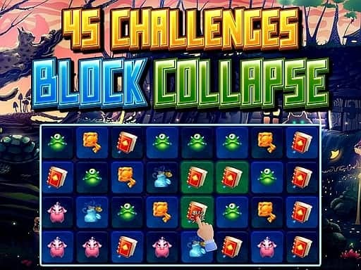 Capture d'écran de 45 Challenges Block Collapse