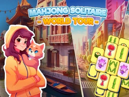 Capture d'écran de Mahjong Solitaire World Tour
