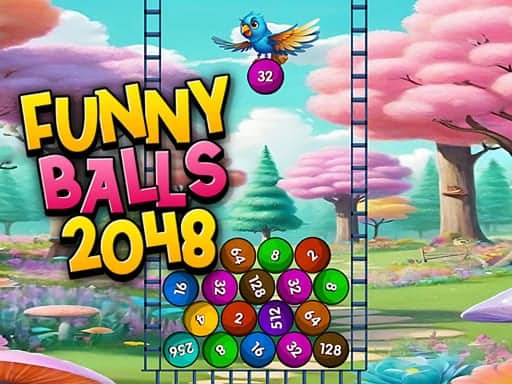 Capture d'écran de Funny Balls 2048