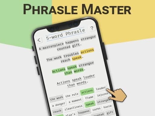 Capture d'écran de Phrasle Master