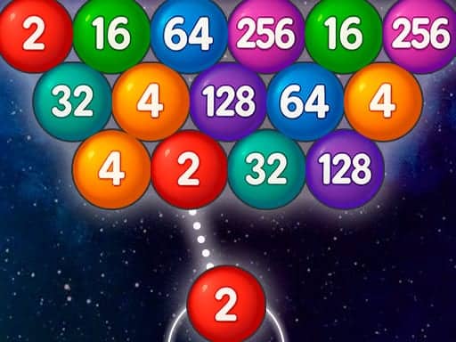 Capture d'écran de Number Bubble Shooter