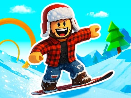 Capture d'écran de Snow Rider Obby Parkour