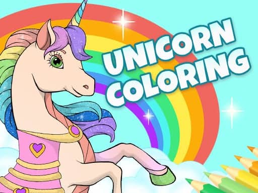 Capture d'écran de Unicorn Dress Up Coloring Book