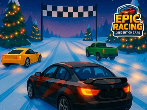 Capture d'écran de Epic Racing - Descent on Cars