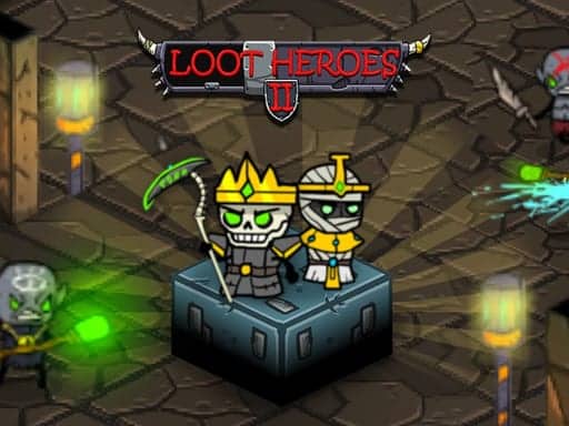 Capture d'écran de Loot Heroes 2