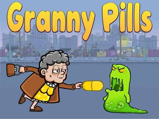 Capture d'écran de Granny Pills - Defend Cactuses