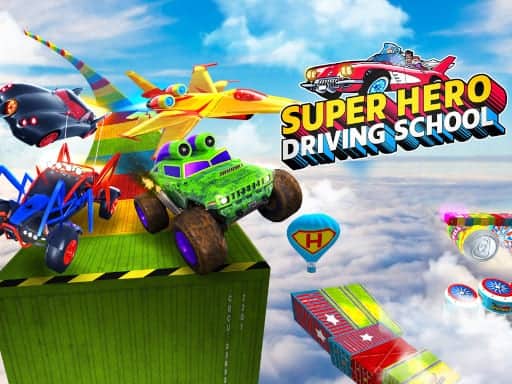 Capture d'écran de Super Hero Driving School