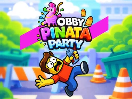 Capture d'écran de Obby Pinata Party