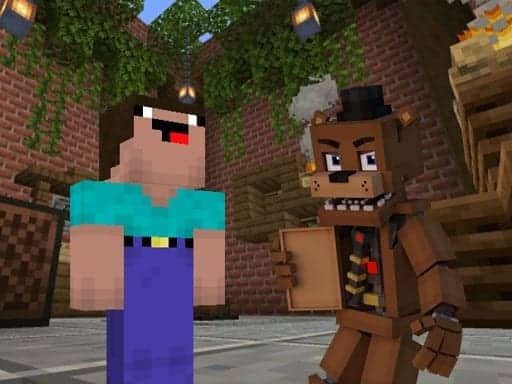Capture d'écran de Noob vs 1000 Freddys