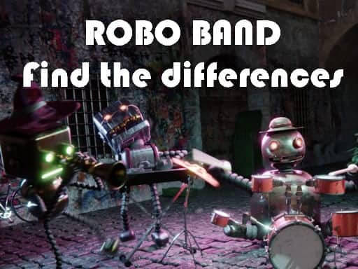Capture d'écran de Robot Band - Find the Differences
