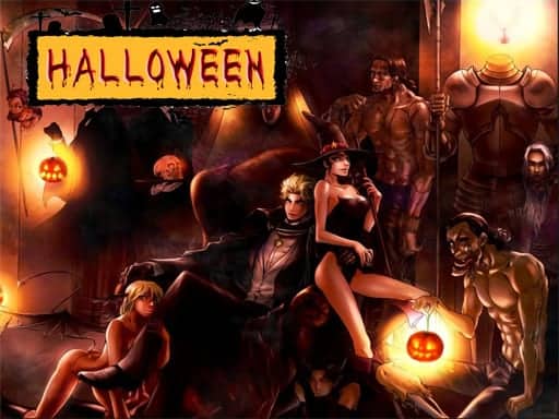 Capture d'écran de Halloween 2019 Slide