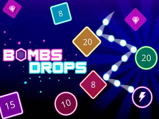 Capture d'écran de Bombs Drops Physics balls