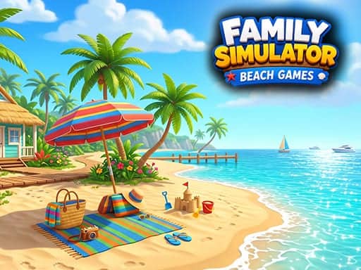 Capture d'écran de Family Simulator Beach Games