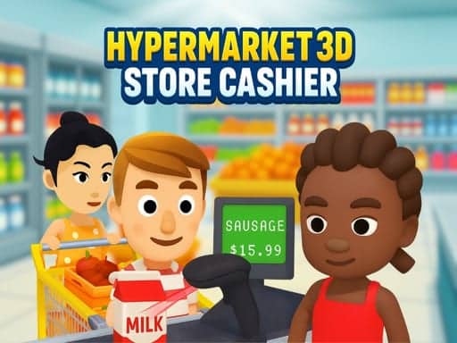 Capture d'écran de Hypermarket 3D: Store Cashier