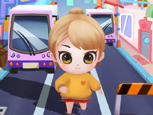 Capture d'écran de Angry Chibi Run