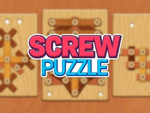 Capture d'écran de Wood Screw Puzzle