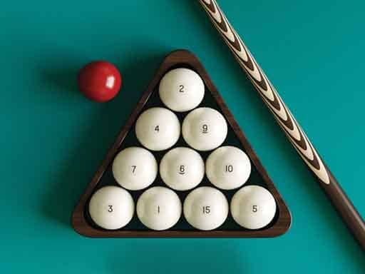 Capture d'écran de Billiards 3D: Russian Pyramid