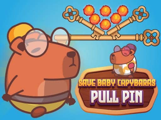 Capture d'écran de Save Baby Capybaras - Pull Pin