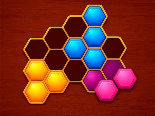 Capture d'écran de Hexa Block: Honey Cells