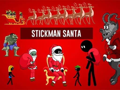 Capture d'écran de Stickman Santa