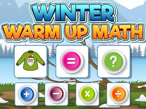 Capture d'écran de Winter Warm Up Math