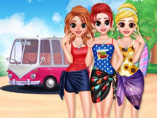 Capture d'écran de Besties Summer Vacation