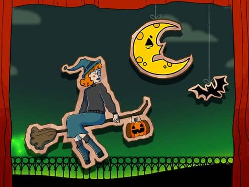 Capture d'écran de Halloween Witch Fly