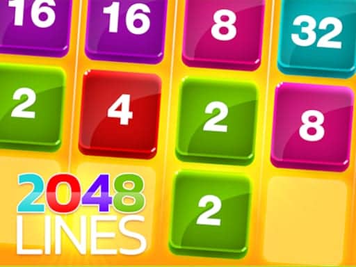 Capture d'écran de 2048 Lines