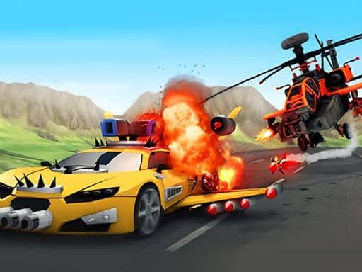 Capture d'écran de Chaos Road Combat Car Racing