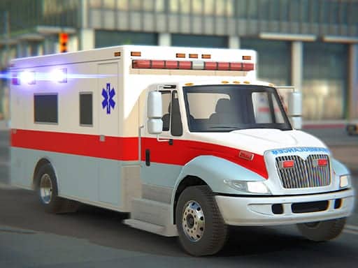 Capture d'écran de City Ambulance Car Driving